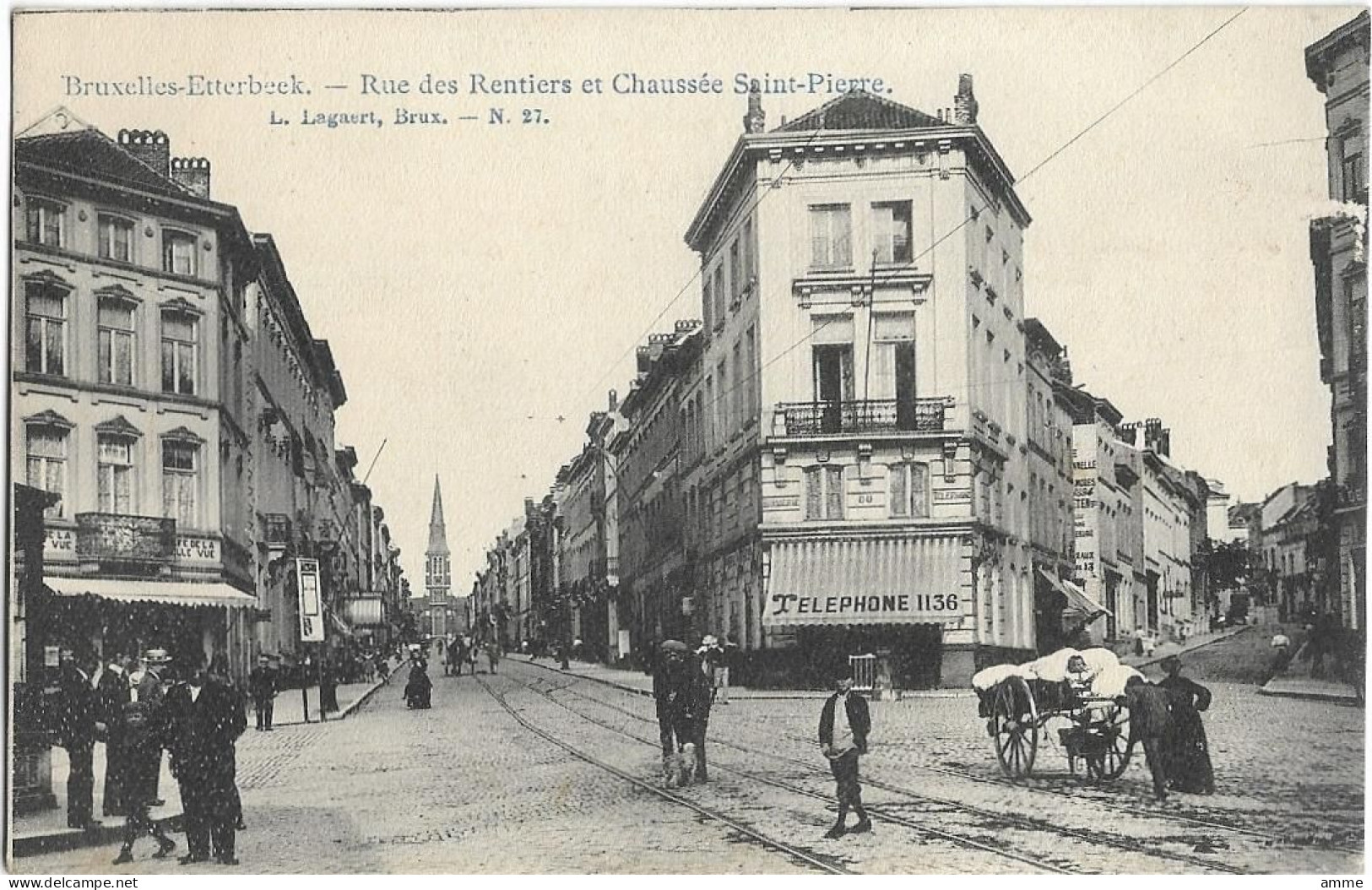 Bruxelles - Etterbeek  *  Rue Des Rentiers Et Chaussée Saint-Pierre - Etterbeek