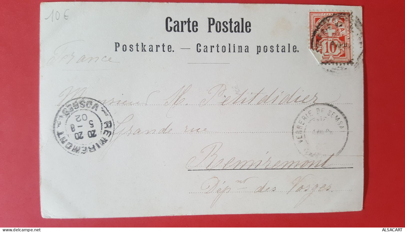 Armailli , Porteur De Meule De Fromage , Metier 1902 - Port