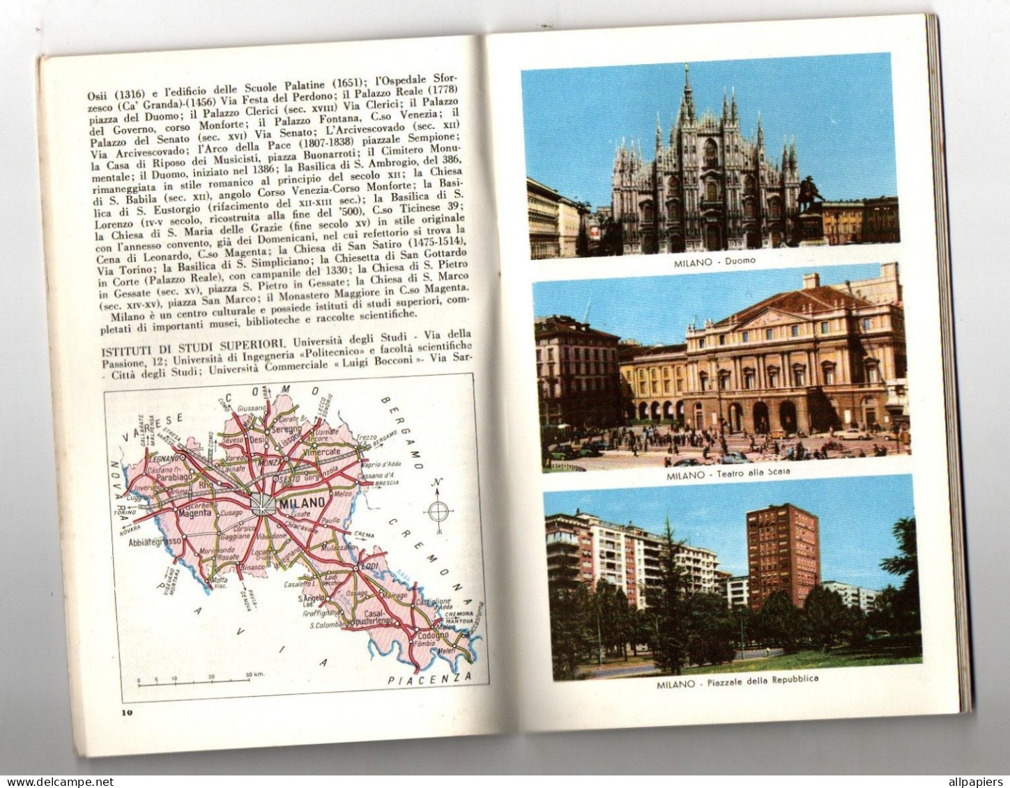 Italia La Lombardia 3 + 2 Cartes - 50 Pages - Tourism Brochures