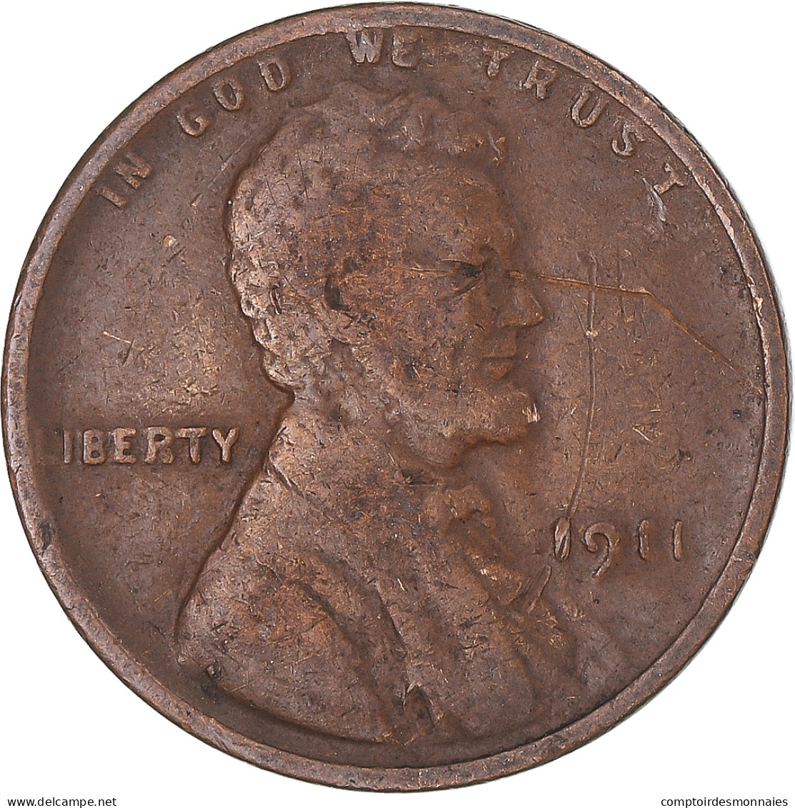 Monnaie, États-Unis, Cent, 1911 - 1883-1913: Liberty