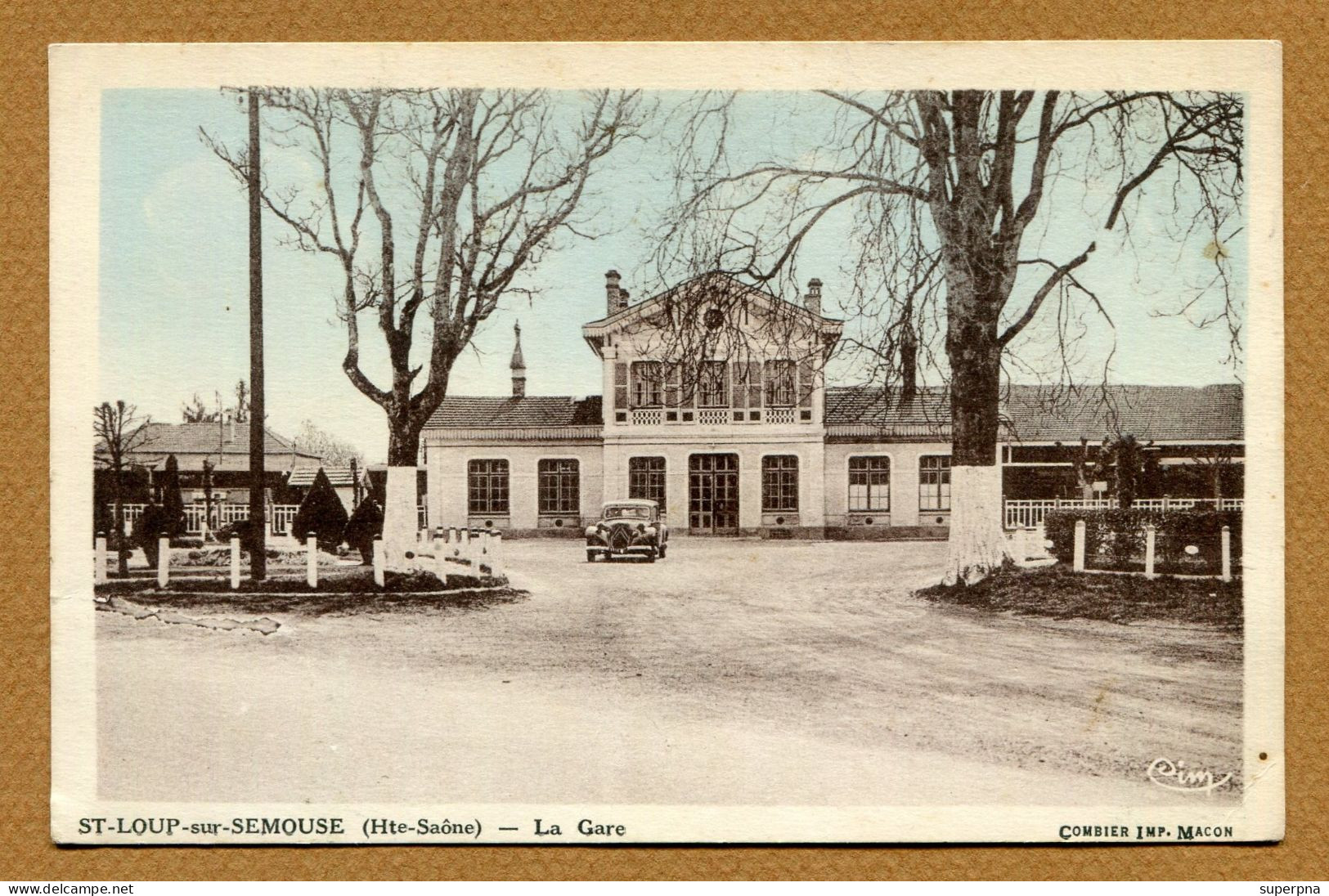 SAINT-LOUP-SUR-SEMOUSE  (70) : " LA GARE " - Saint-Loup-sur-Semouse