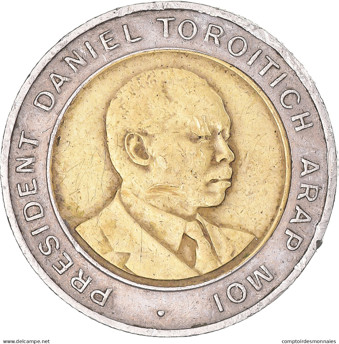 Monnaie, Kenya, 5 Shillings, 1997 - Kenia