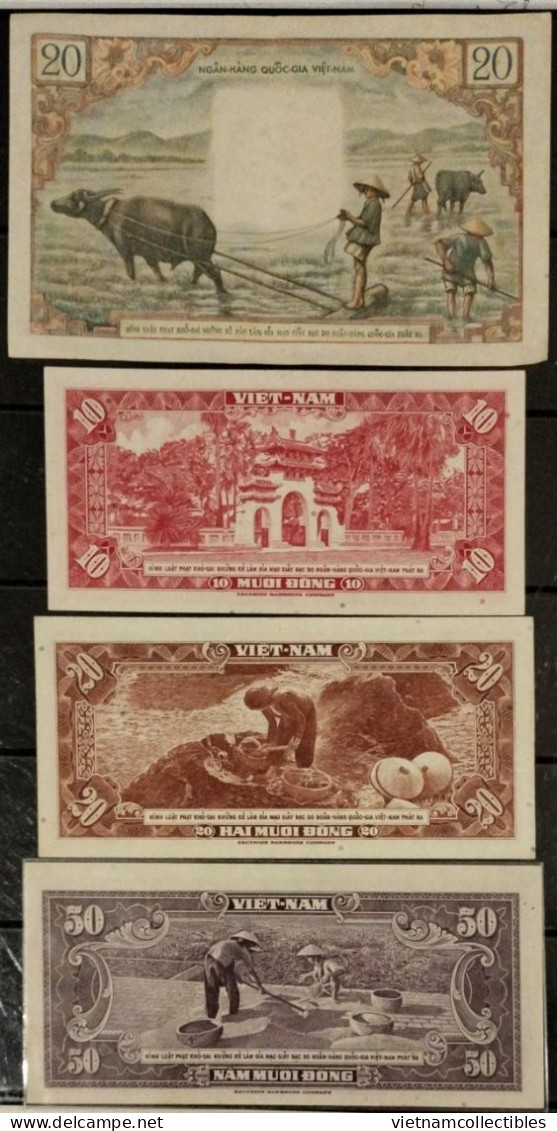 Completed Collection Of 36 South Viet Nam Mostly UNC Banknote Notes Using In Vietnam 1951 - 1975  / - Viêt-Nam