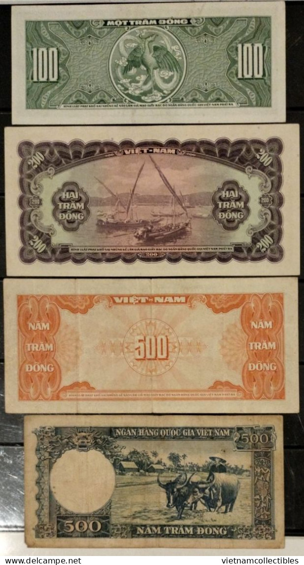 Completed collection of 36 South Viet Nam mostly UNC banknote notes using in Vietnam 1951 - 1975  /