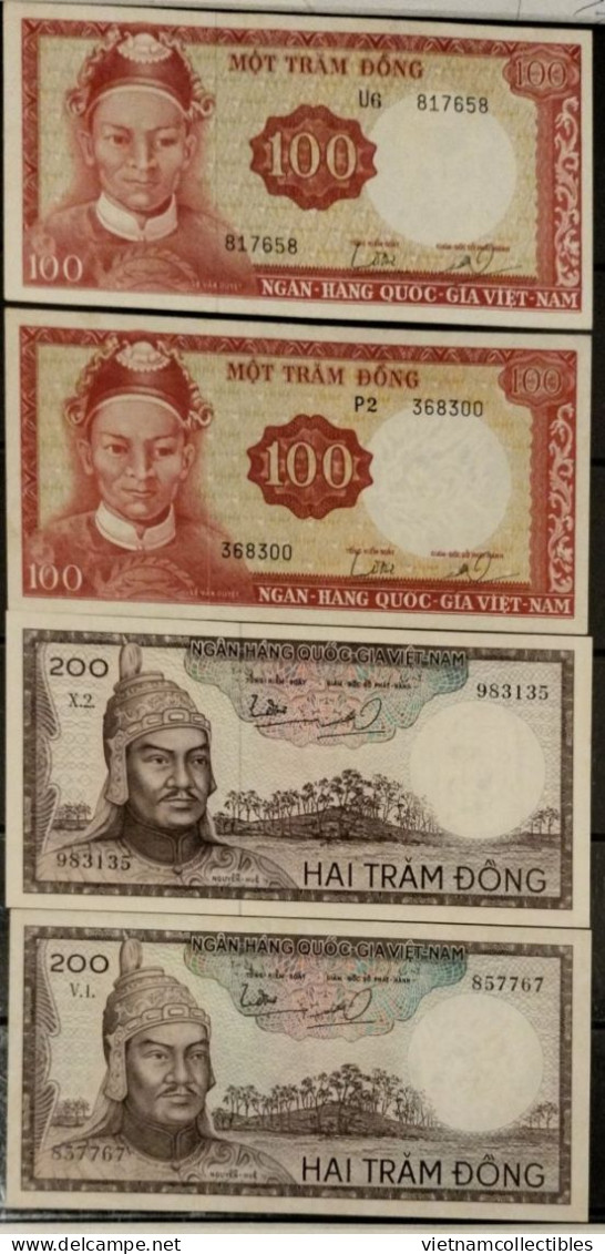 Completed collection of 36 South Viet Nam mostly UNC banknote notes using in Vietnam 1951 - 1975  /