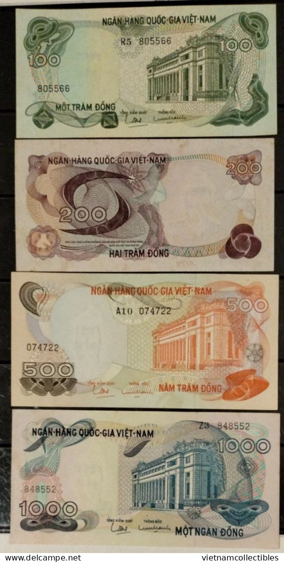 Completed collection of 36 South Viet Nam mostly UNC banknote notes using in Vietnam 1951 - 1975  /