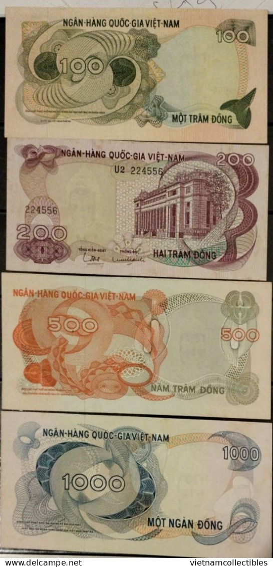 Completed collection of 36 South Viet Nam mostly UNC banknote notes using in Vietnam 1951 - 1975  /