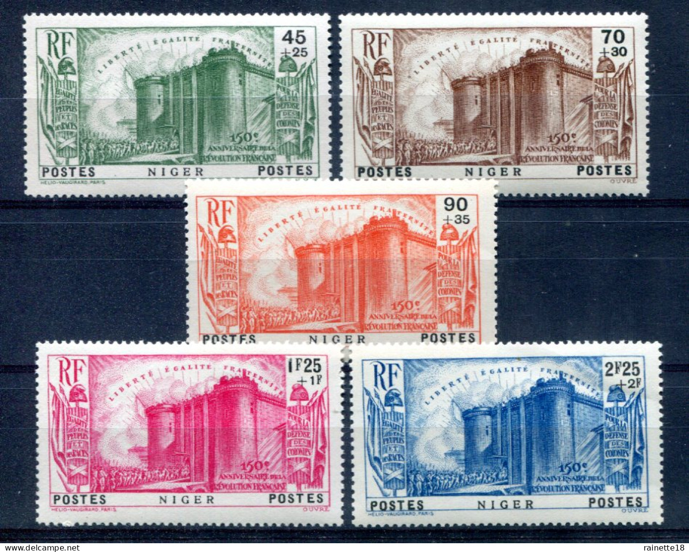 Niger          69/73  ** - Unused Stamps