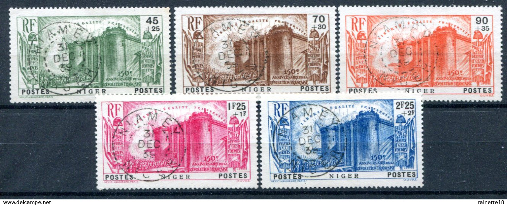 Niger                69/73  Oblitérés - Used Stamps