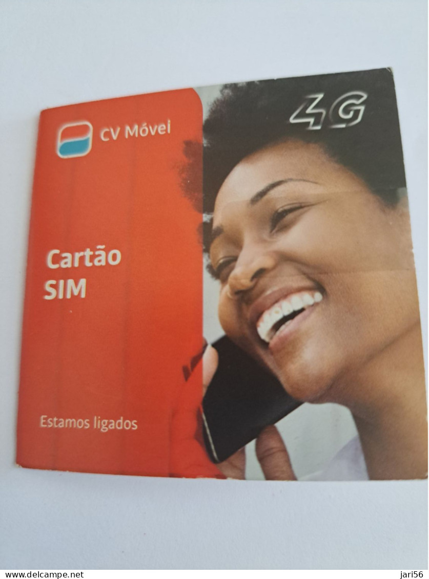 CABO VERDE / GSM SIM CARD / CV MOVEL/ 4G   MINT CARD IN ORIGINAL PACKING     ** 13610*** - Kaapverdische Eilanden