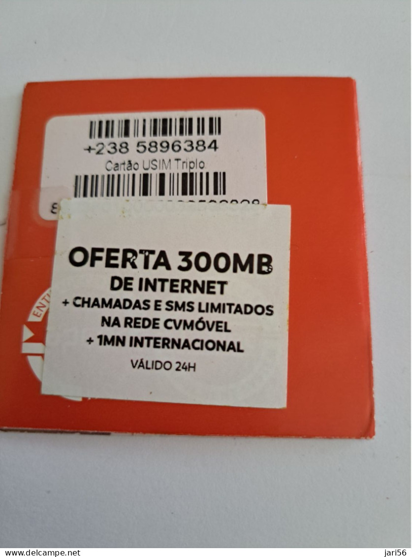 CABO VERDE / GSM SIM CARD / CV MOVEL/ 4G   MINT CARD IN ORIGINAL PACKING     ** 13610*** - Kapverden