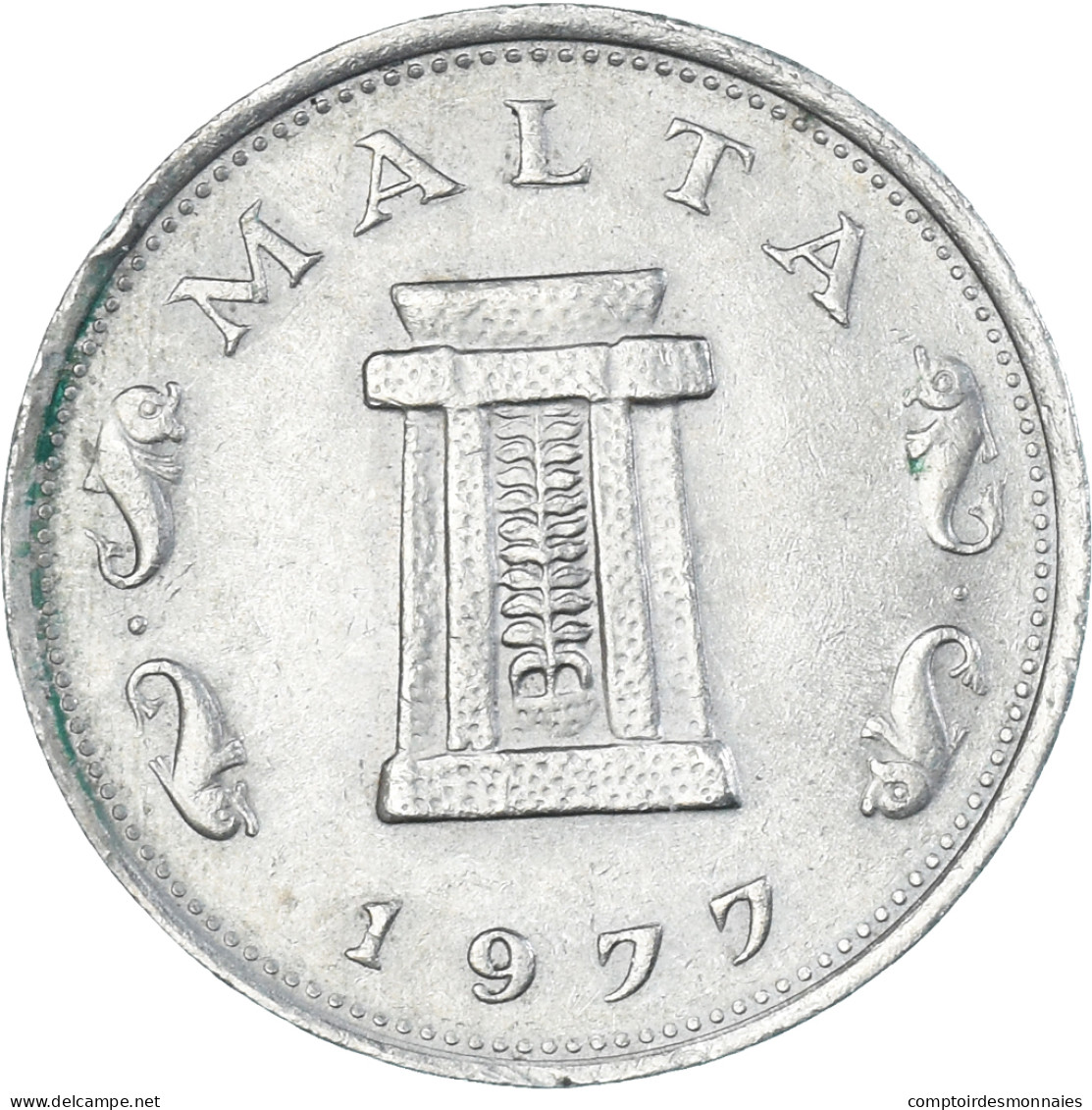 Monnaie, Malte, 5 Cents, 1977 - Malte