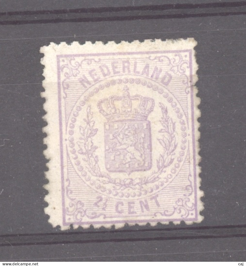 Pays-Bas  :  Mi  18 B  * GNO,   Dentelé 13 ¼ - Unused Stamps