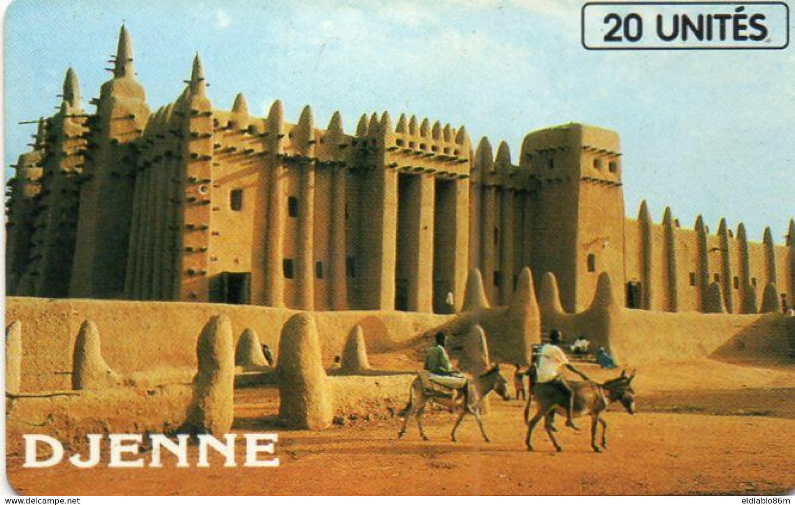 MALI - CHIP CARD - SOTELMA - DJENNE - 20 UNITS - Malí