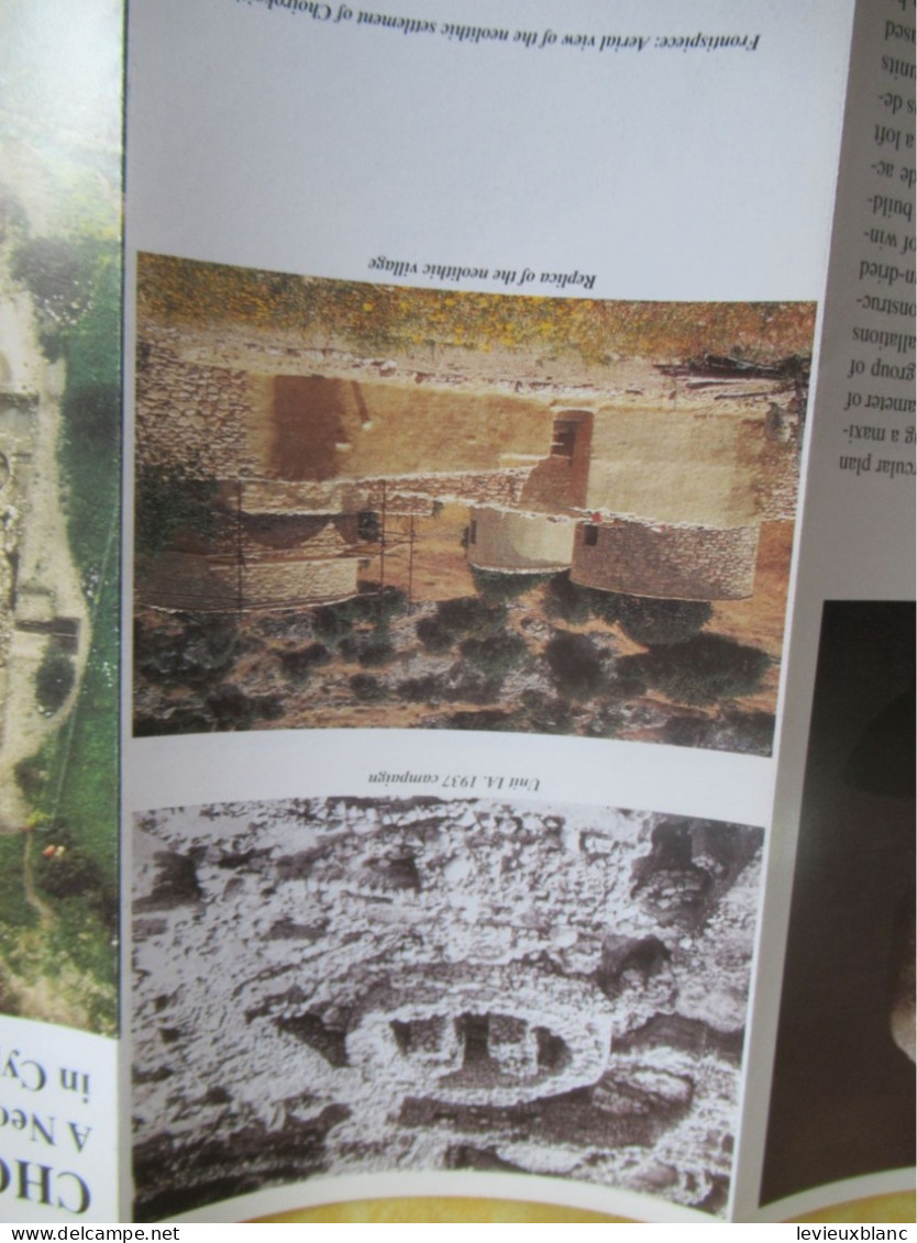 Dépliant Touristique à 3 Volets/ CHOIROKOITIA / A Neolithic Village In Cyprus /CHYPRE /1996     PCG526 - Dépliants Touristiques