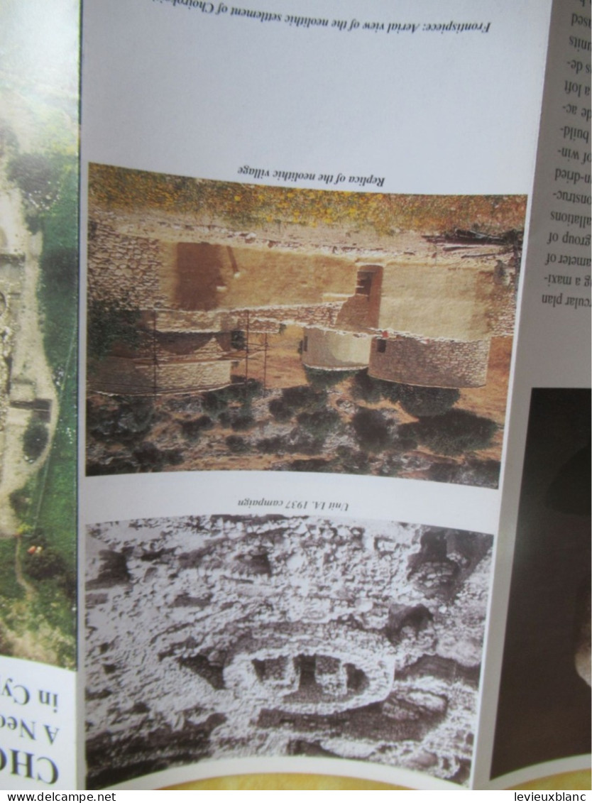 Dépliant Touristique à 3 Volets/ CHOIROKOITIA / A Neolithic Village In Cyprus /CHYPRE /1996     PCG526 - Toeristische Brochures