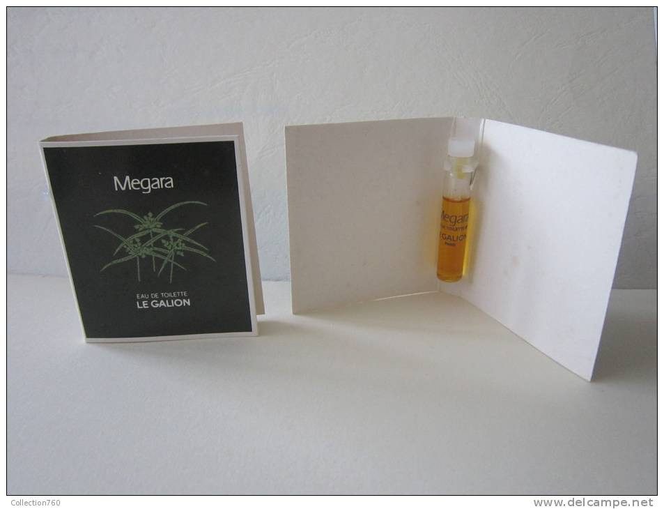 LE GALION - MEGARA  - Echantillon  (collector, Ne Pas Utiliser, Date Des Années 90) - Parfumproben - Phiolen