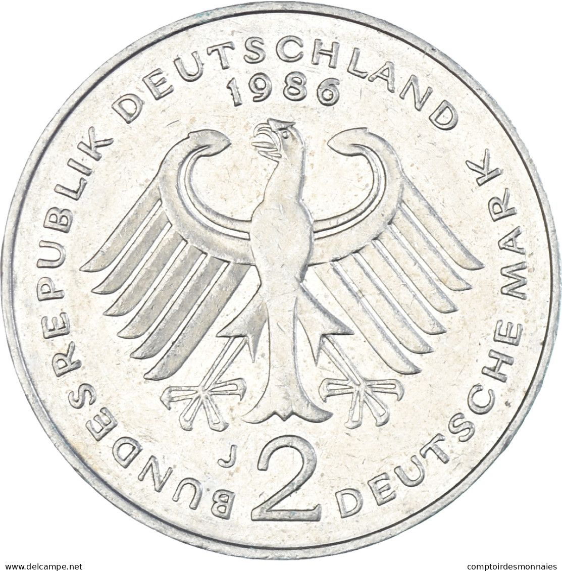 Monnaie, Allemagne, 2 Mark, 1986 - 2 Mark