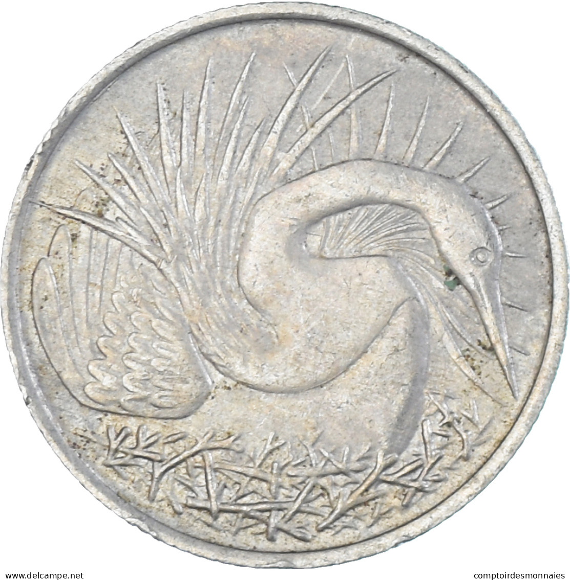 Monnaie, Singapour, 5 Cents, 1967 - Singapore