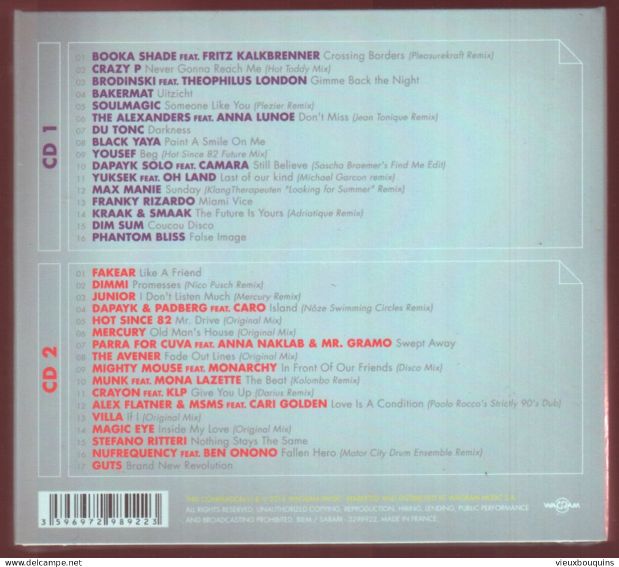 DEEP LOUNGE : 01 (2 CDs) Neufs, Emballés - Compilations