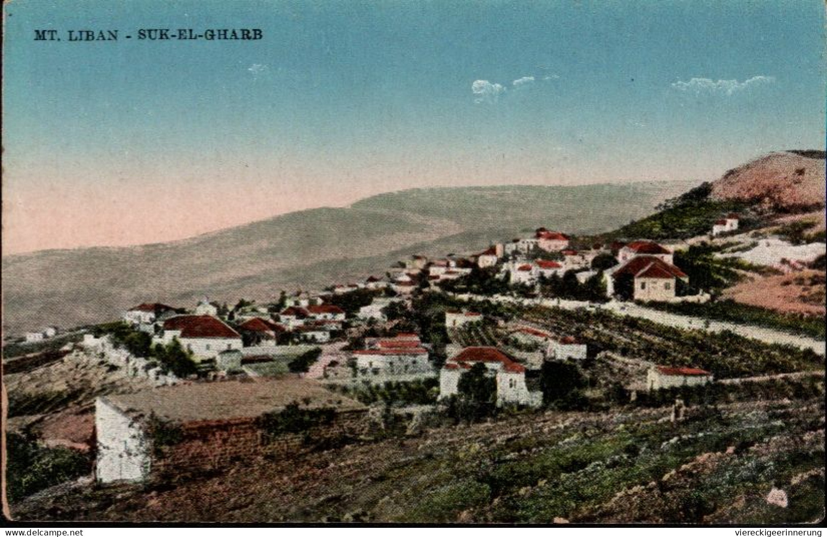 ! Cpa, Alte Ansichtskarte Aus Souk El Gharb, Libanon - Libanon