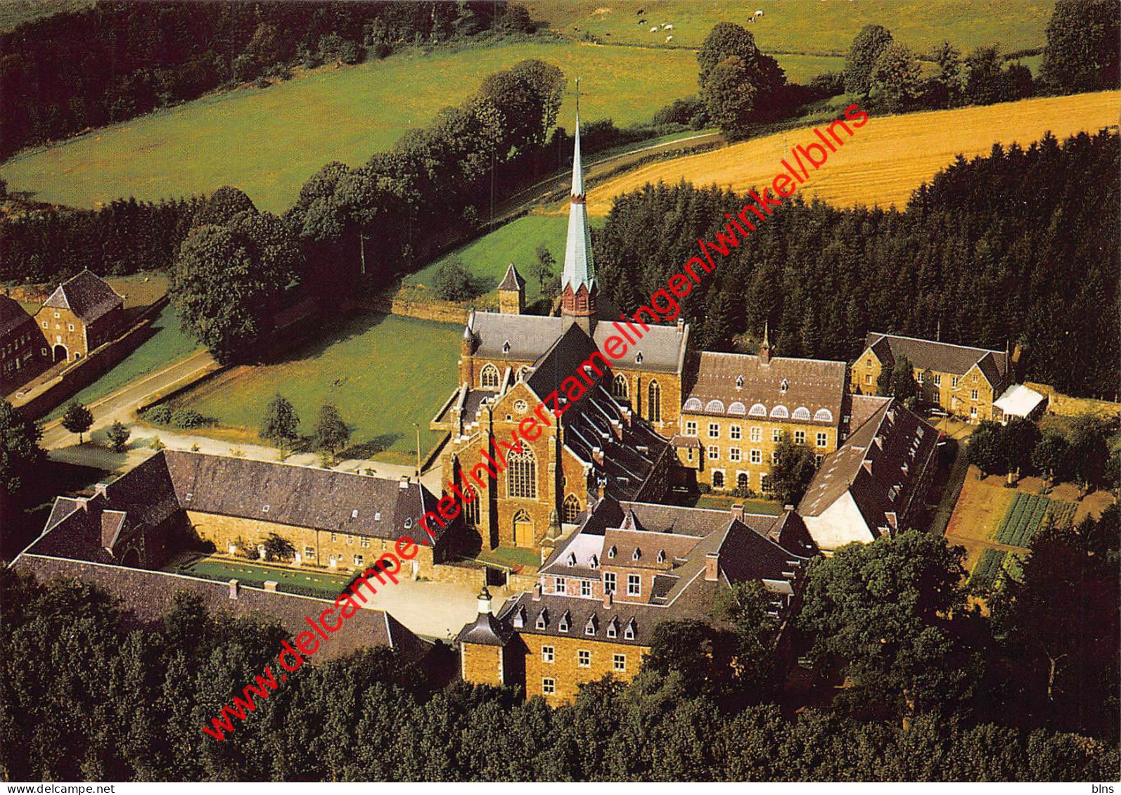 Vue Aérienne De L'Abbaye Notre-Dame Du Val Dieu - Aubel - Aubel
