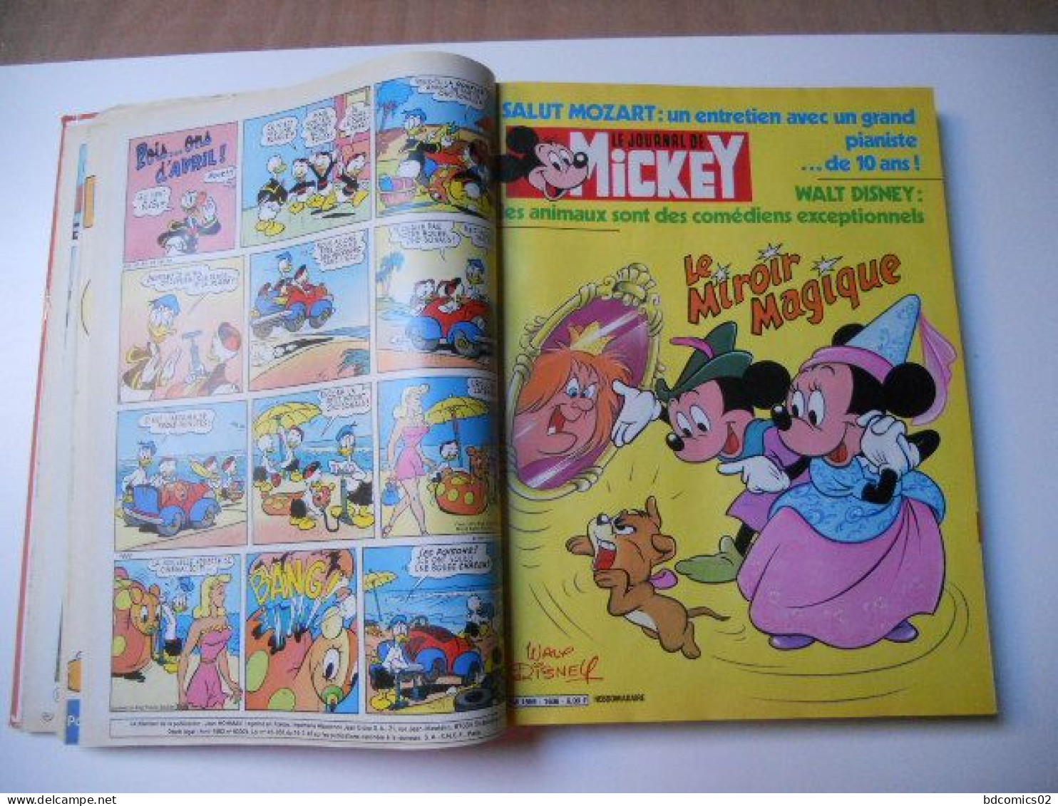 Le Journal De Mickey Album Relier  N°104 Du N°1604 AU N°1613 - Lots De Plusieurs BD