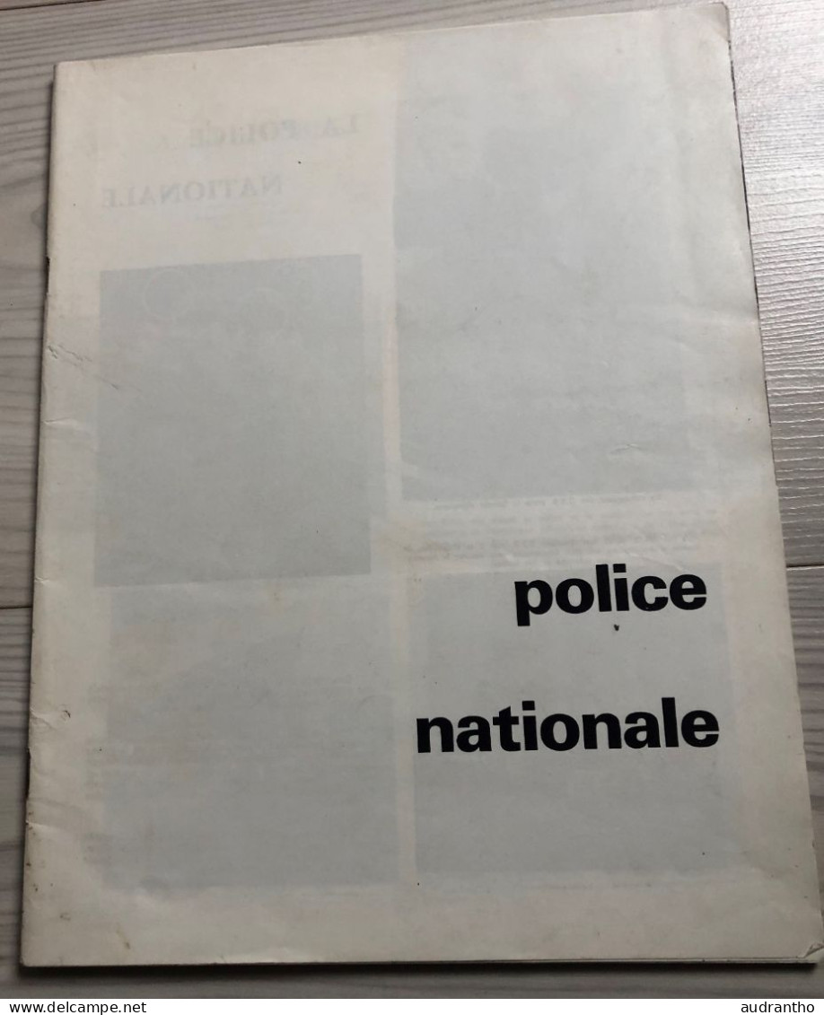 Rare Revue Sur La Police Nationale No 71 Mars 1968 - Police & Gendarmerie