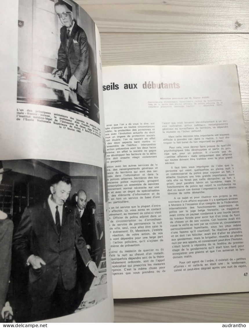 Rare revue sur la Police Nationale No 71 mars 1968