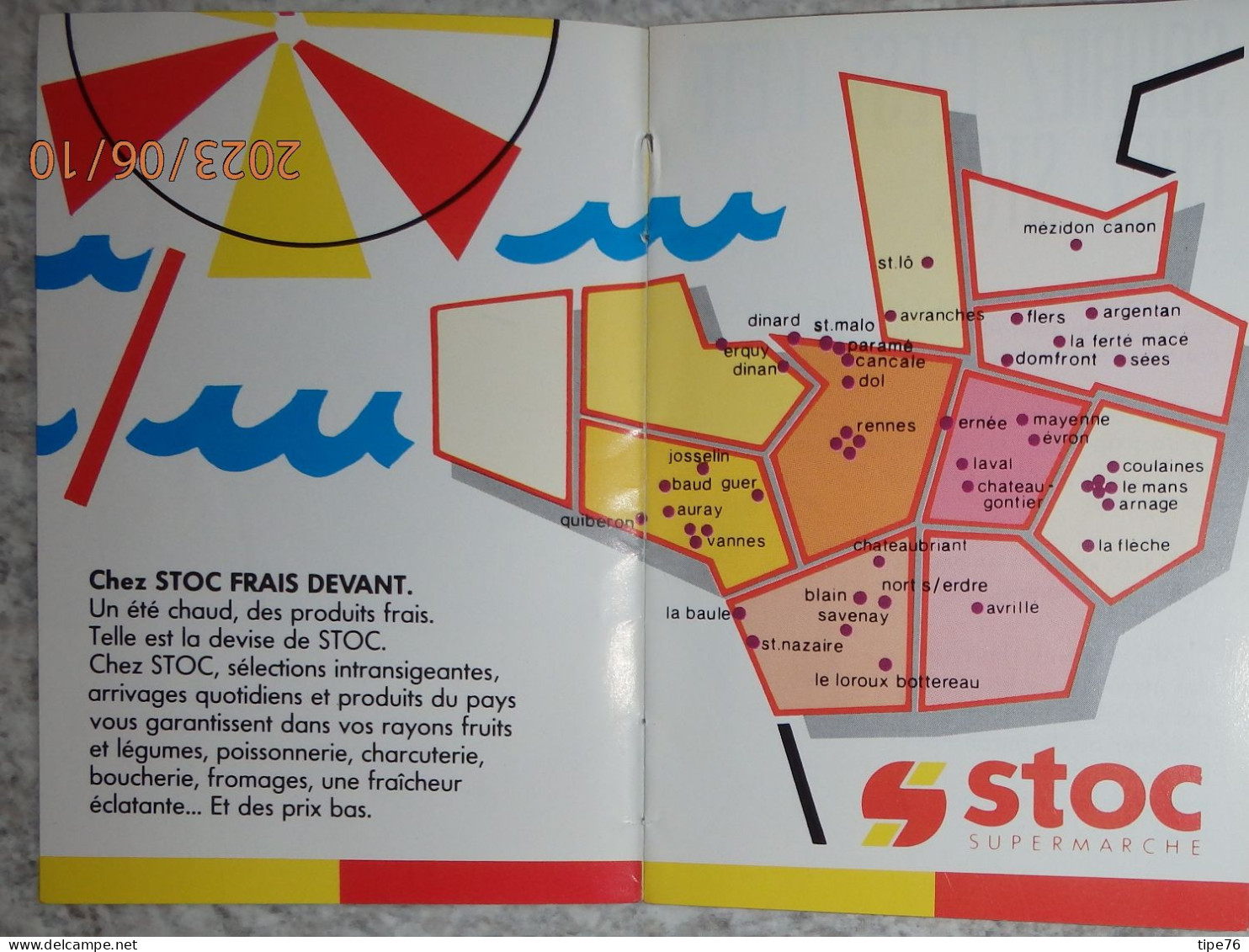 Horaires Des Marées 1989 Saint St Nazaire Loire Atlantique Juillet à Septembre - Magasin Stoc La Baule Savenay - Europe