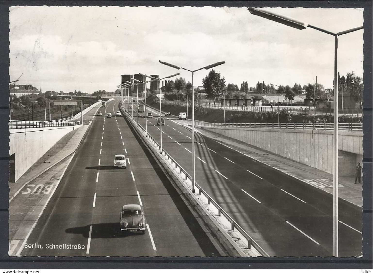 Germany, Berlin(West), Schnellstrasse, 1962. - Schoeneweide