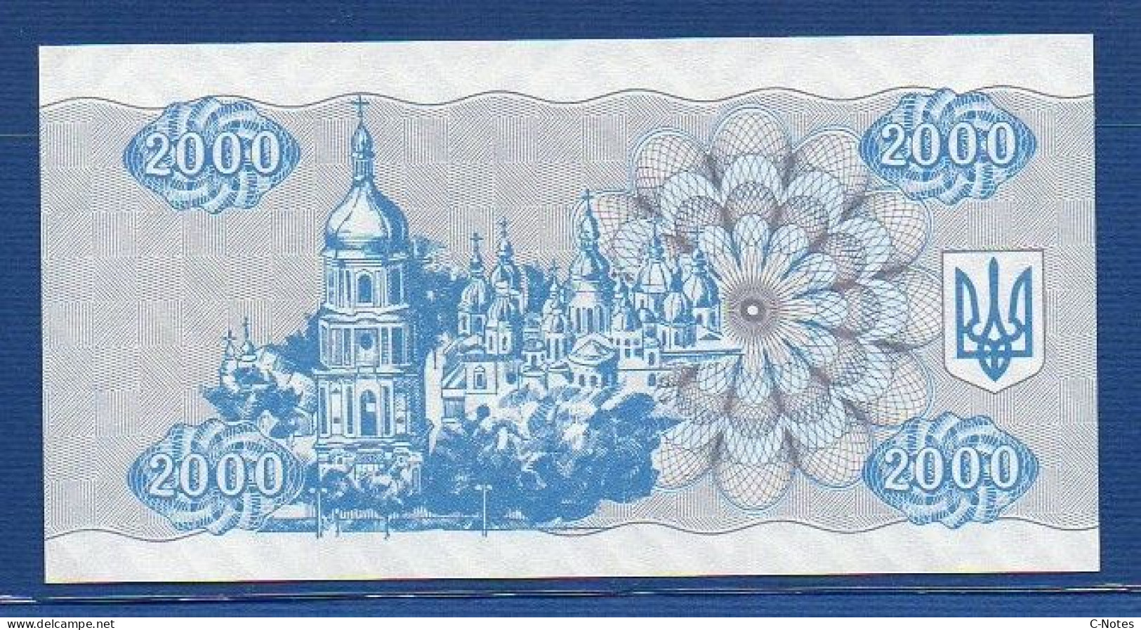 UKRAINE - P. 92 – 2.000 2000 Ukraïns'kih Karbovantsiv 1993 UNC, S/n 014/200 195159 - Ukraine