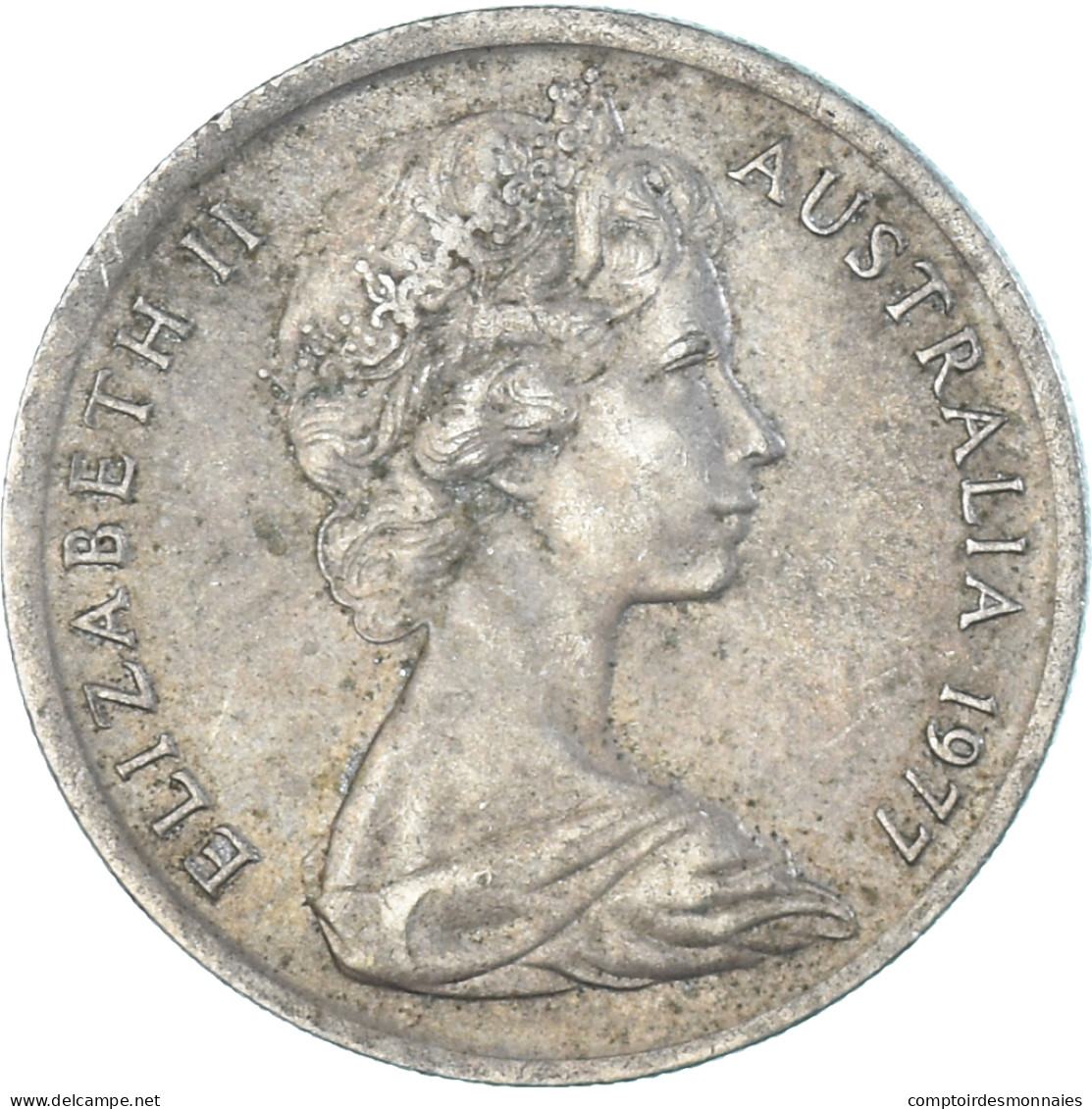 Monnaie, Australie, 5 Cents, 1977 - 5 Cents