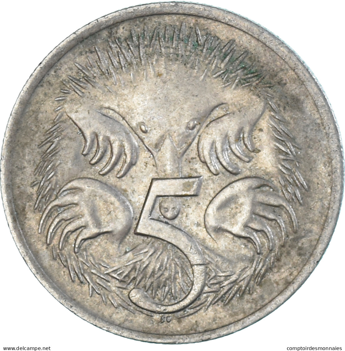 Monnaie, Australie, 5 Cents, 1977 - 5 Cents