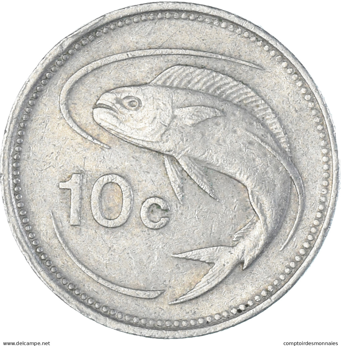 Monnaie, Malte, 10 Cents, 1986 - Malte