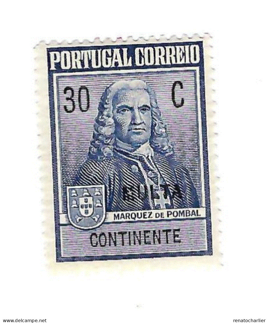 Marques De Pombal. MLH,Neuf Charnière Presque Imperceptible. - Unused Stamps