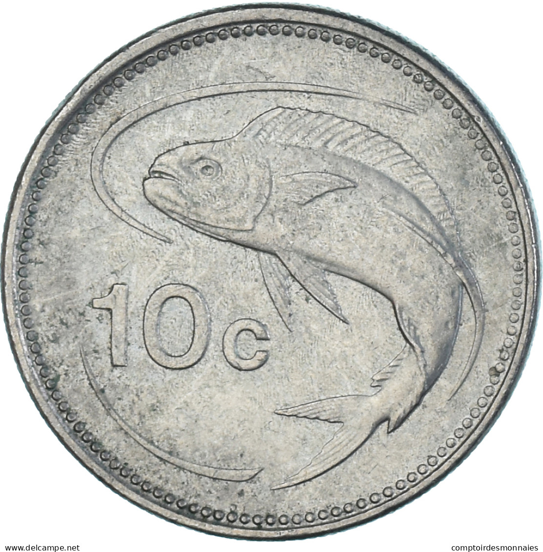 Monnaie, Malte, 10 Cents, 1998 - Malta