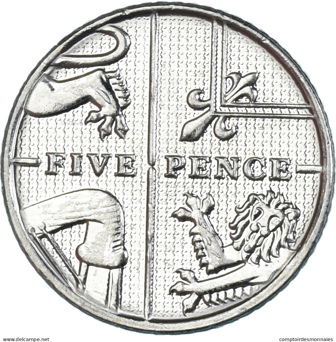 Monnaie, Grande-Bretagne, 5 Pence, 2012 - 5 Pence & 5 New Pence