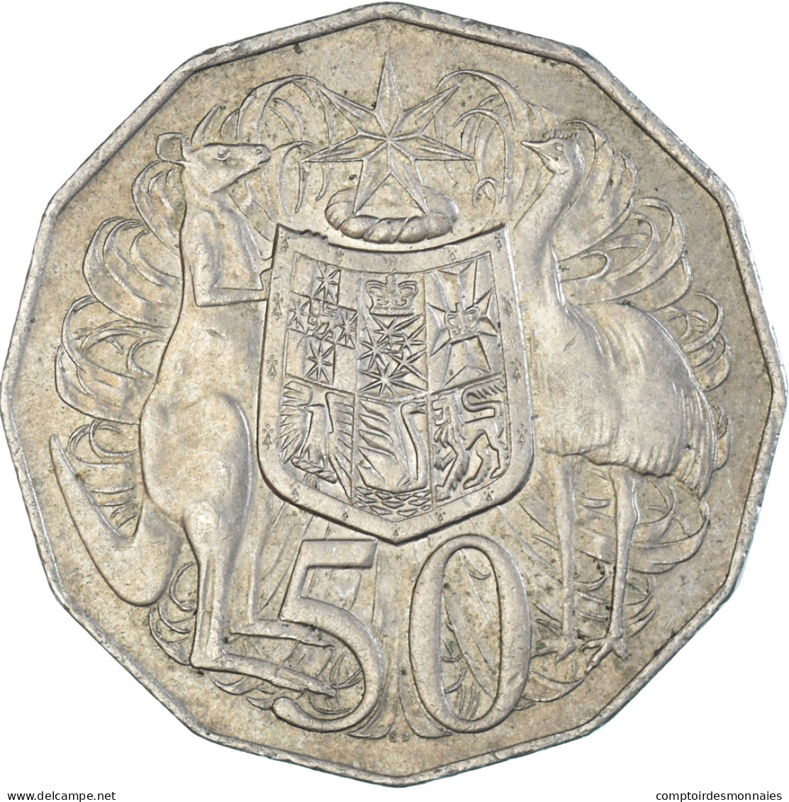 Monnaie, Australie, 50 Cents, 1980 - 50 Cents