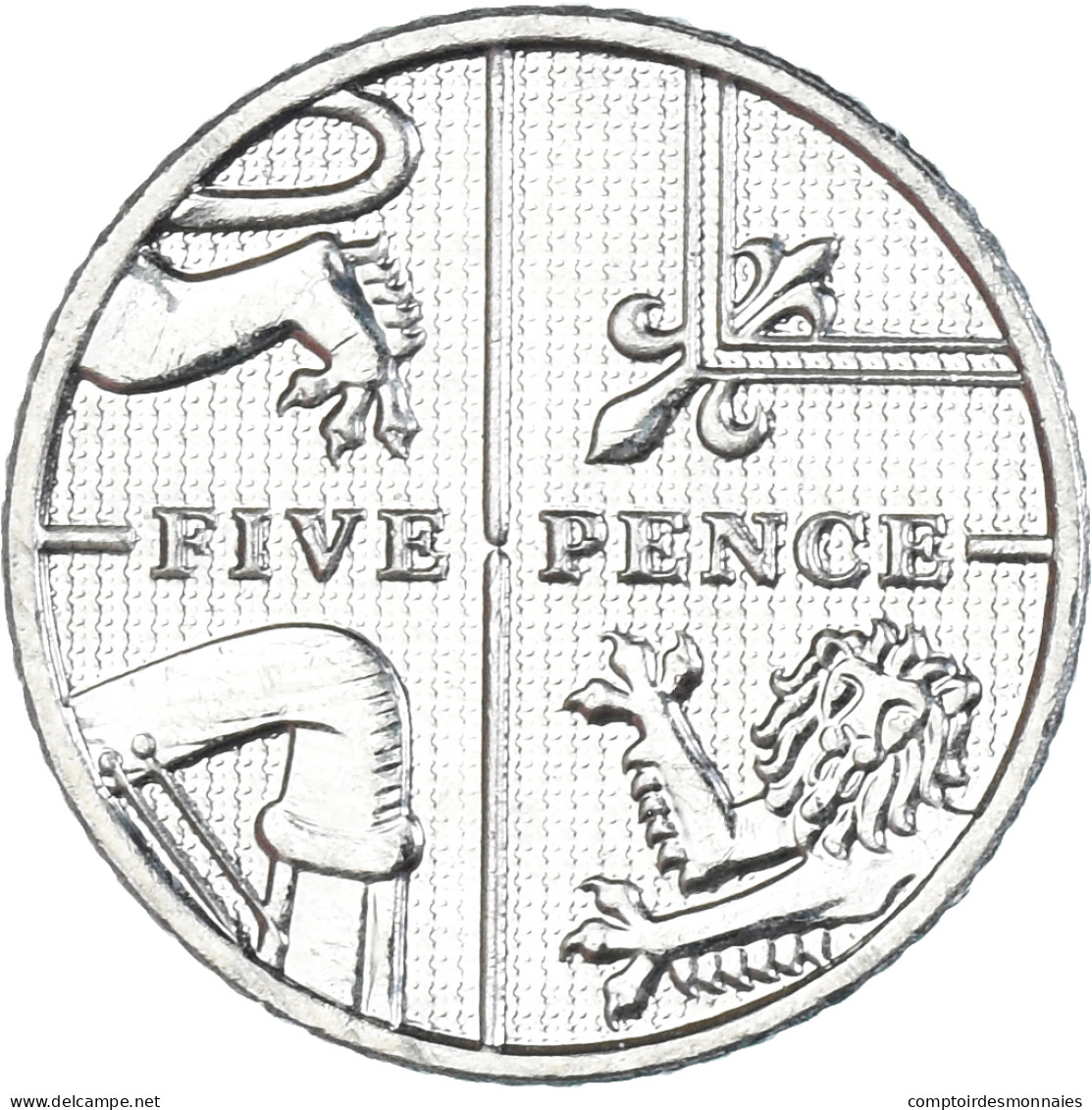 Monnaie, Grande-Bretagne, 5 Pence, 2013 - 5 Pence & 5 New Pence