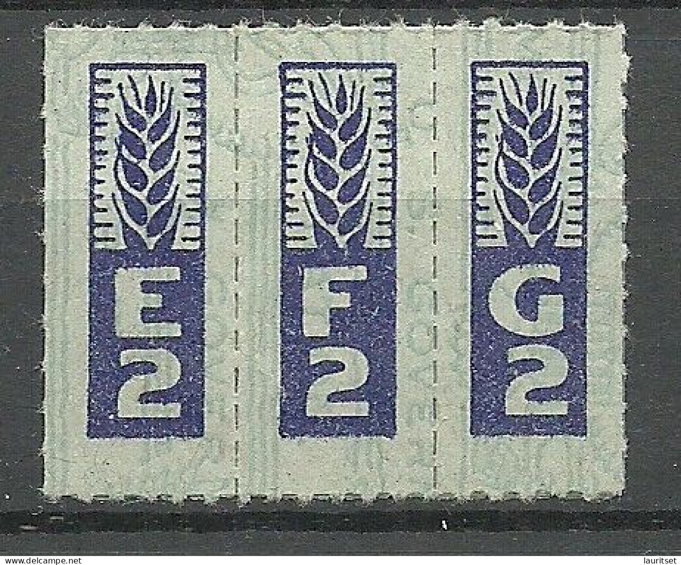 USA - Ration Stamp As 3-stripe (*) - Ohne Zuordnung