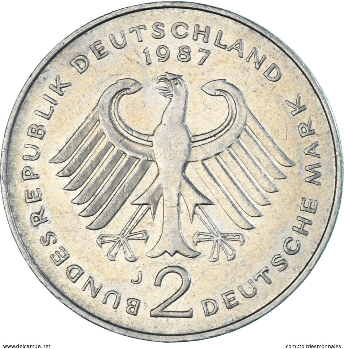 Monnaie, Allemagne, 2 Mark, 1987 - 2 Mark