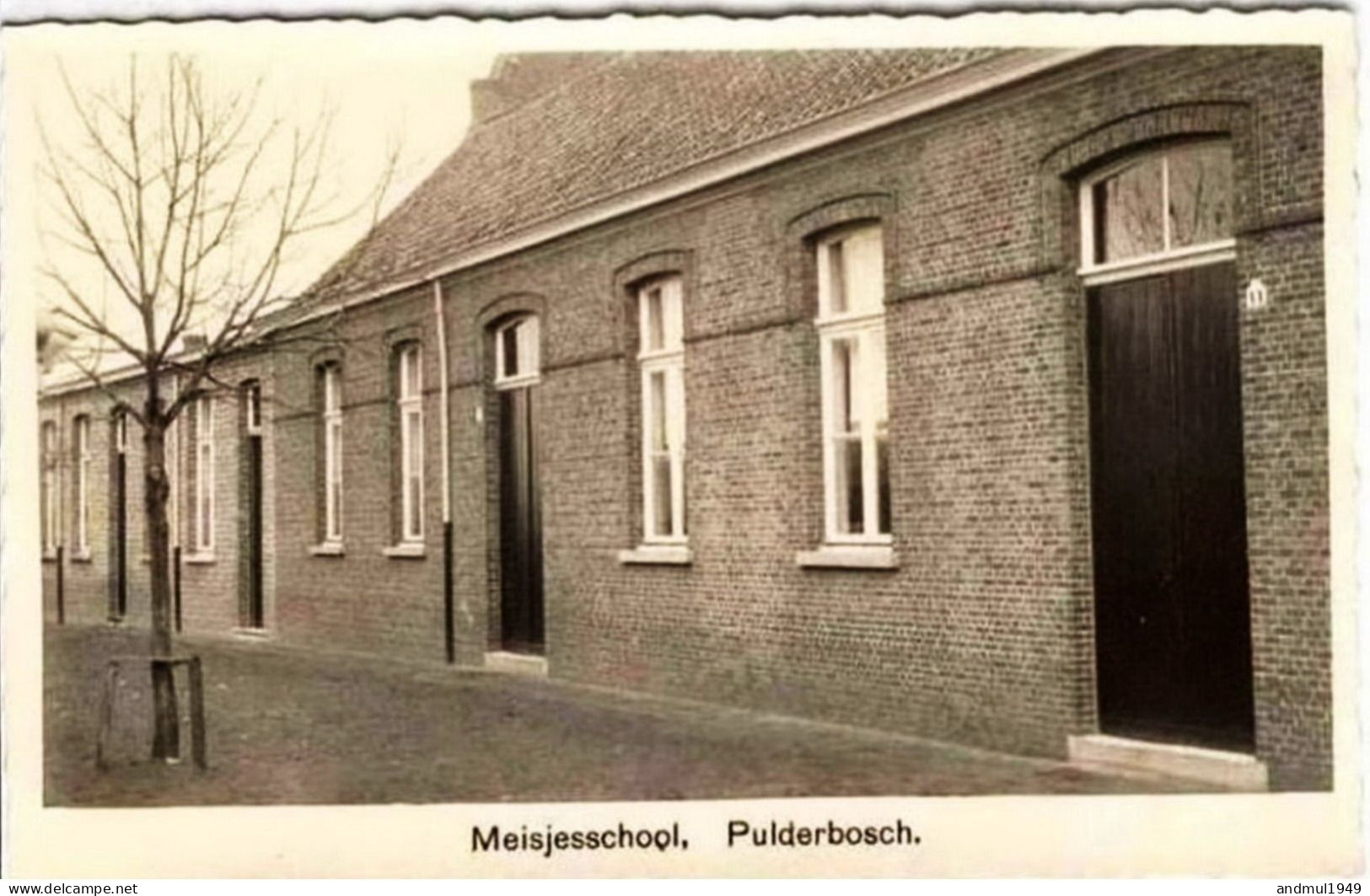 PULDERBOSCH - Meisjesschool - Photo-carte - Zandhoven