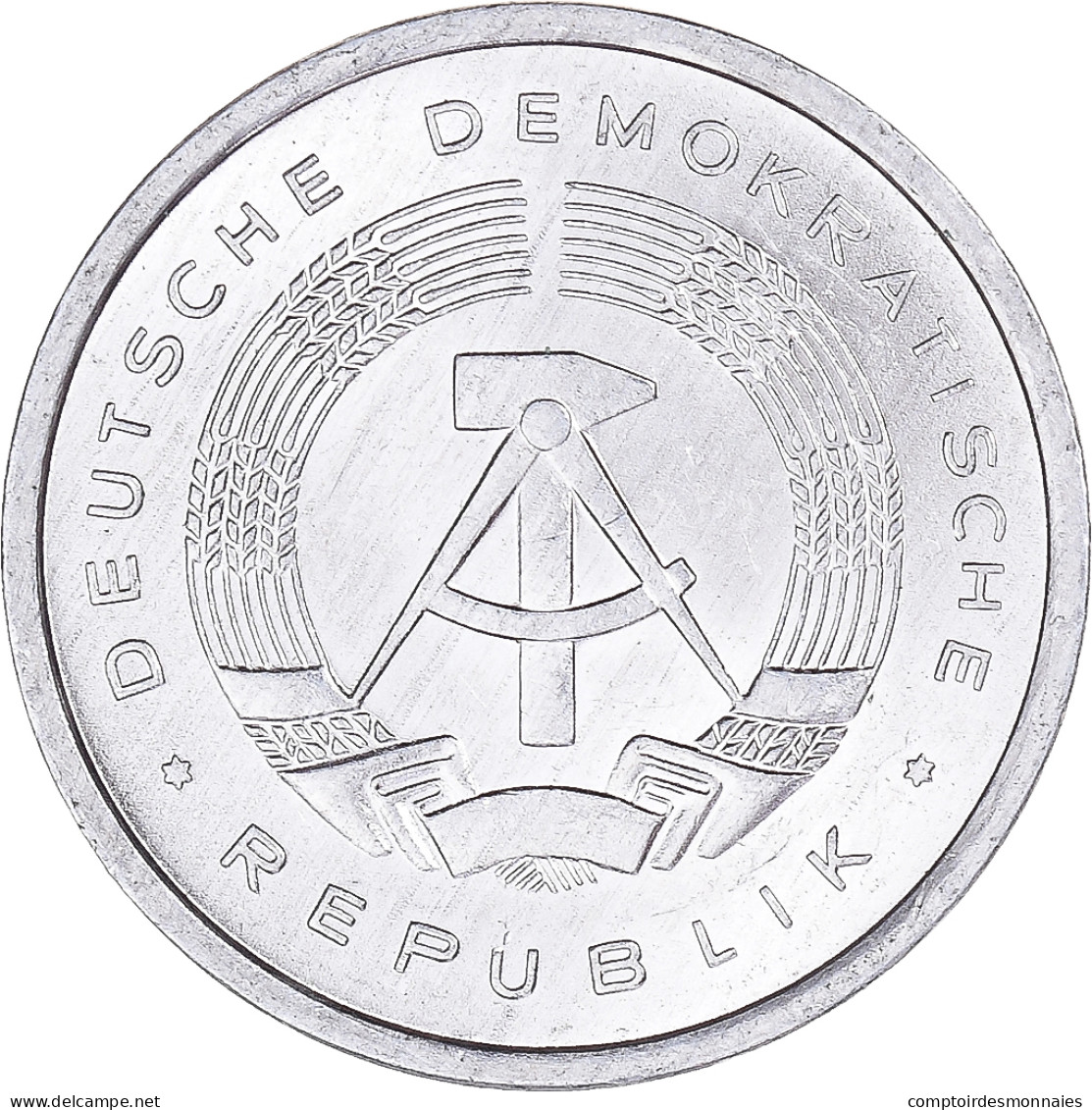 Monnaie, République Démocratique Allemande, 5 Pfennig, 1981 - 5 Pfennig