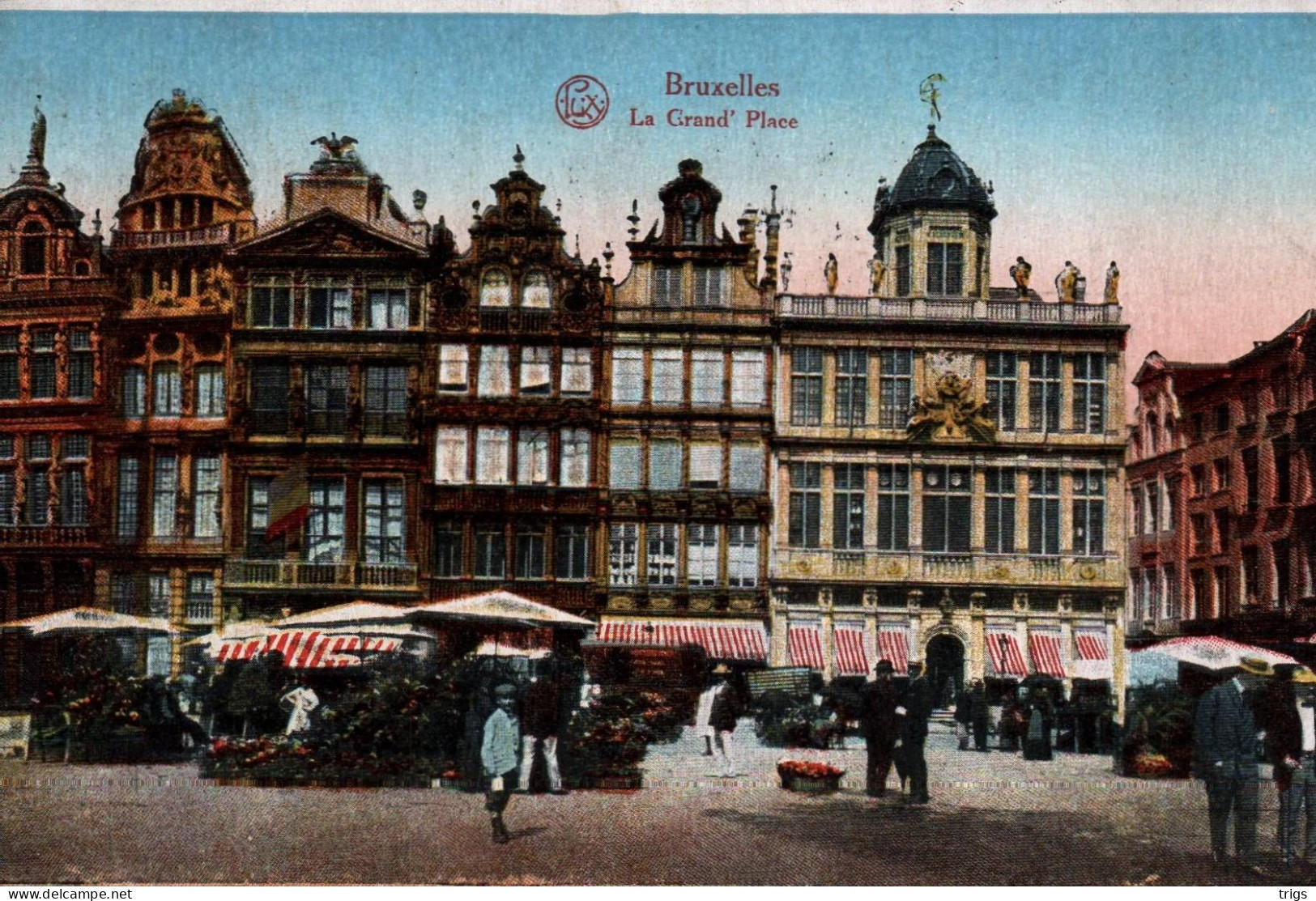 Bruxelles - La Grand'Place - Marktpleinen, Pleinen