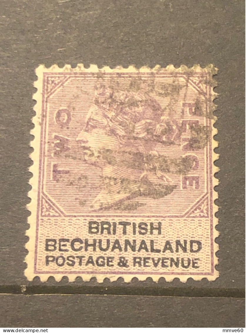 BECHUANALAND STAMPS 1887 YEAR SCOTT # 12 USED - 1885-1895 Colonia Britannica