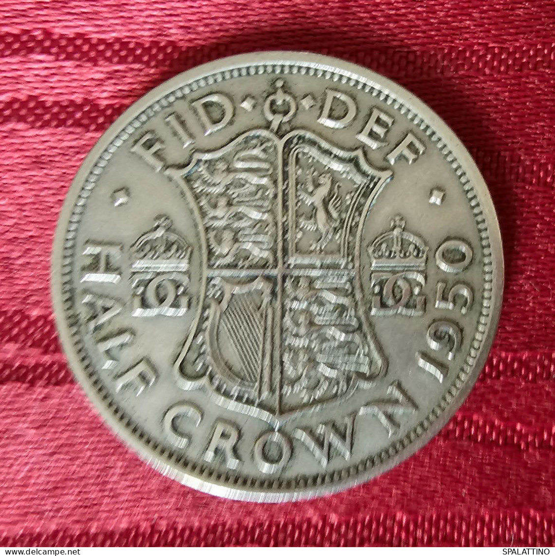 GREAT BRITAIN- HALF CROWN 1950. GEORGE VI - K. 1/2 Crown