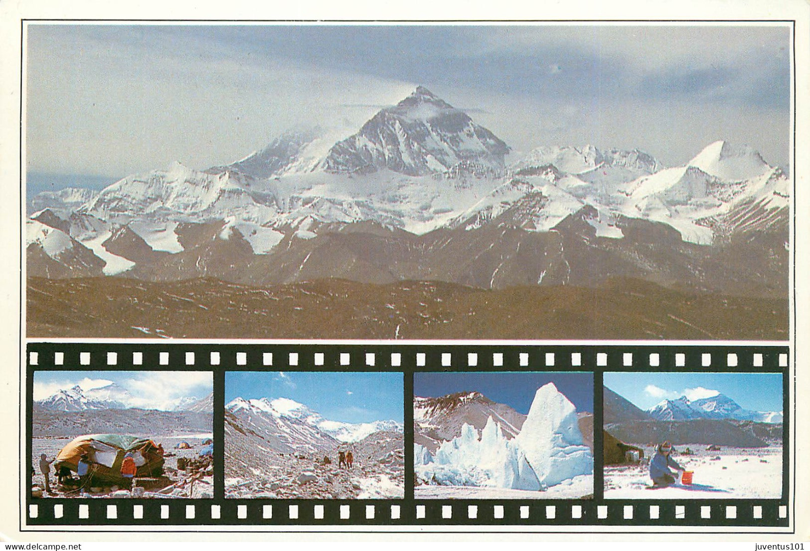 CPSM Tibet-Mt.Qomolangma-Beau Timbre       L2260 - Tíbet