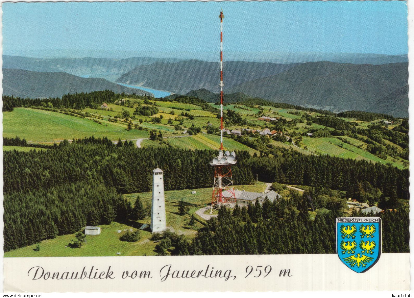 Donaublick Vom Jauerling 959 M -  (Österreich/Austria) - 1973 - Krems An Der Donau