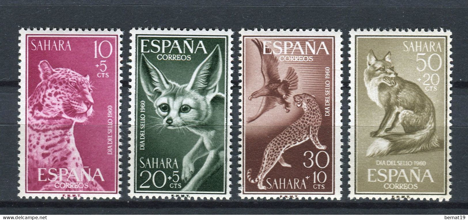 Sahara 1960. Edifil 176-9 X 2 ** MNH. - Sahara Español